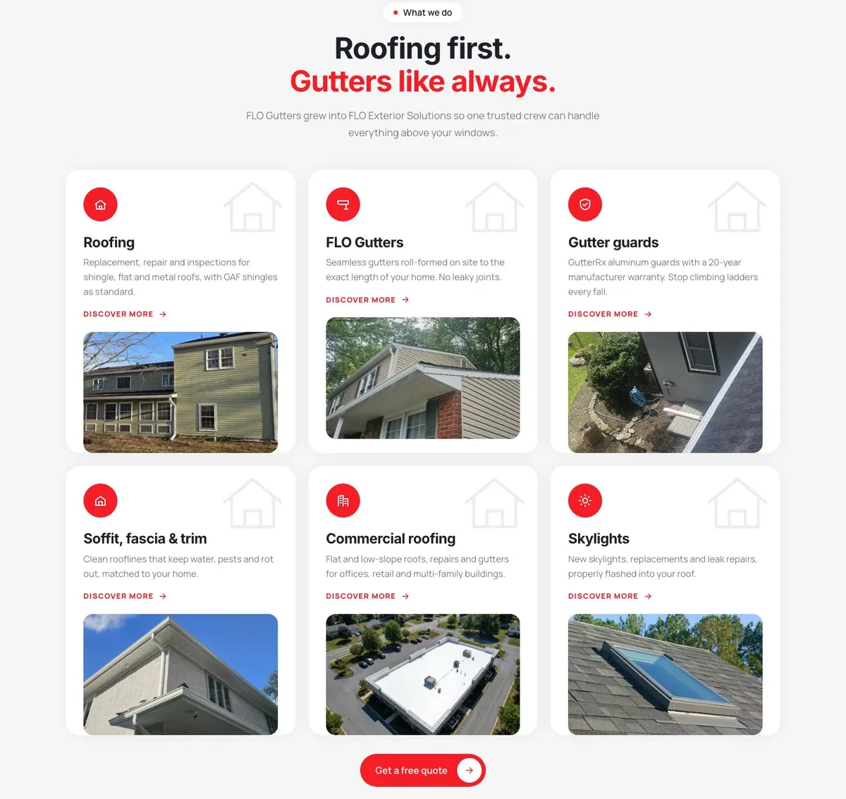 Services grid