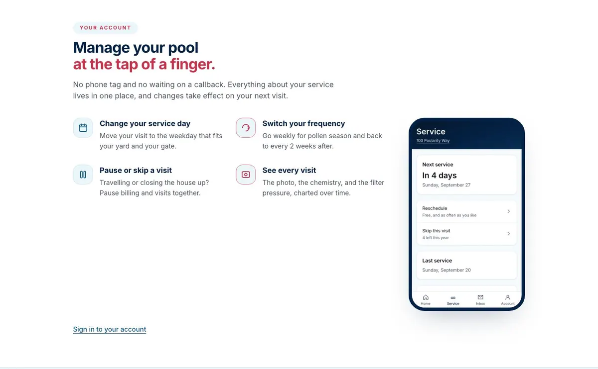 Customer portal