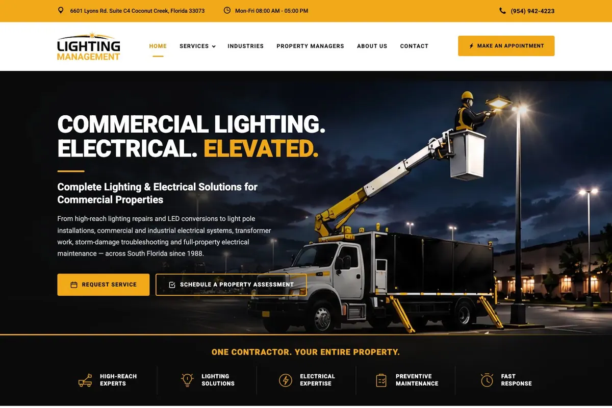 New home page