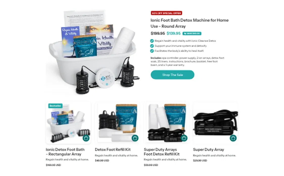 Kit offer and product grid